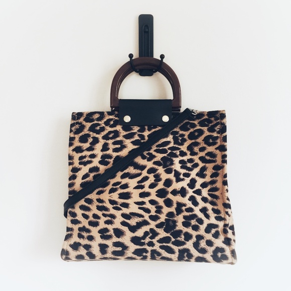 Indian Way Co Handbags - Leopard Crossbody Wristlet Bag Purse NEW!!